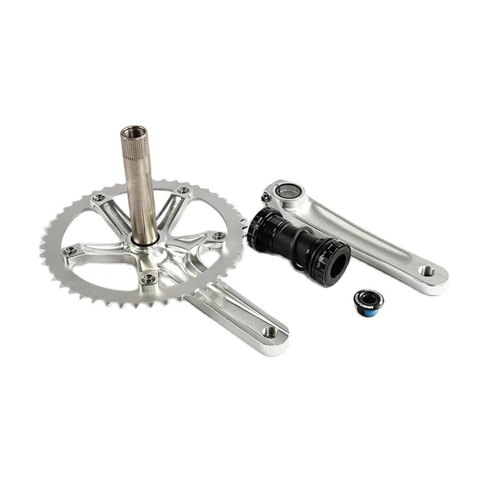 【新品未使用】ARDENTLY クランクセット BCD144 48T 165mm Amazon | Ardently アルミ合金 クランクセット 固定ギアクランク 48T